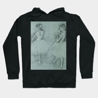 Two Dancers by Edgar Degas Hoodie